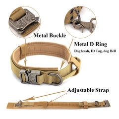 Heavy-Duty Nylon Dog Collar with Handle